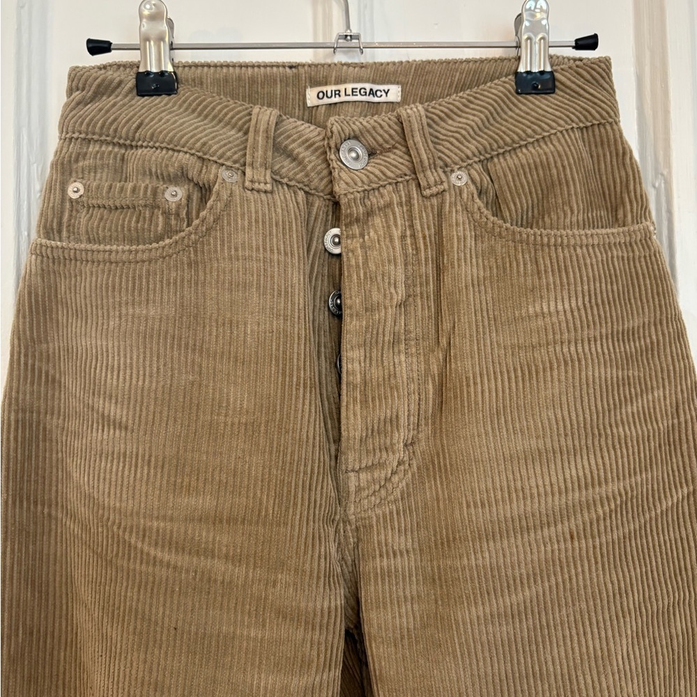 Our Legacy Spiral Cut Corduroy Clay Pants 24